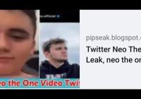 Neo The One Video Pignouf Twitter | Sentenceeee638 Twitter