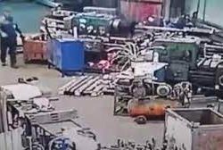 Lathe Machine Accident In Russia Video Twitter