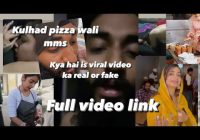 [Original Link 18+] Punjabi Couple Kulhad Pizza Viral Video Part 2